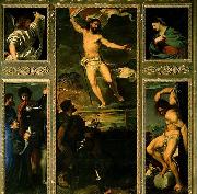 Polyptych of the Resurrection TIZIANO Vecellio